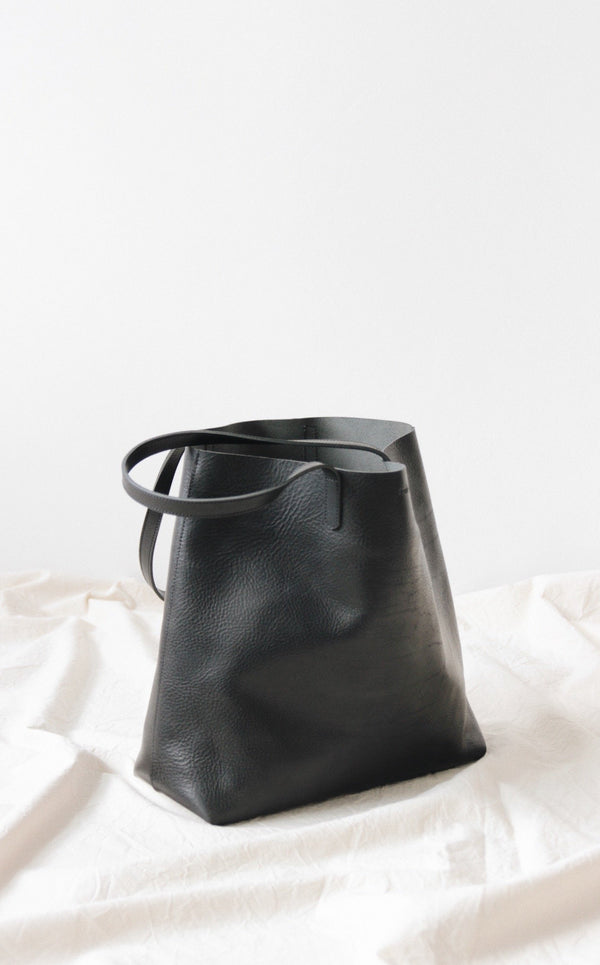 Large tote bag black