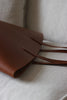 Curve tote bag brown