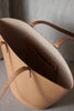 Curve tote bag natural