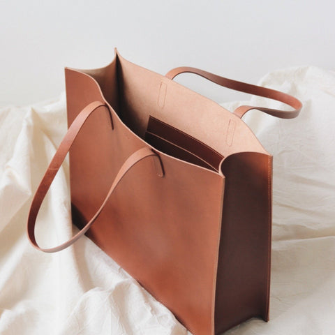 Classic tote bag brown