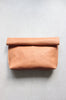 Roll top clutch natural