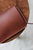 Leather phone sling brown